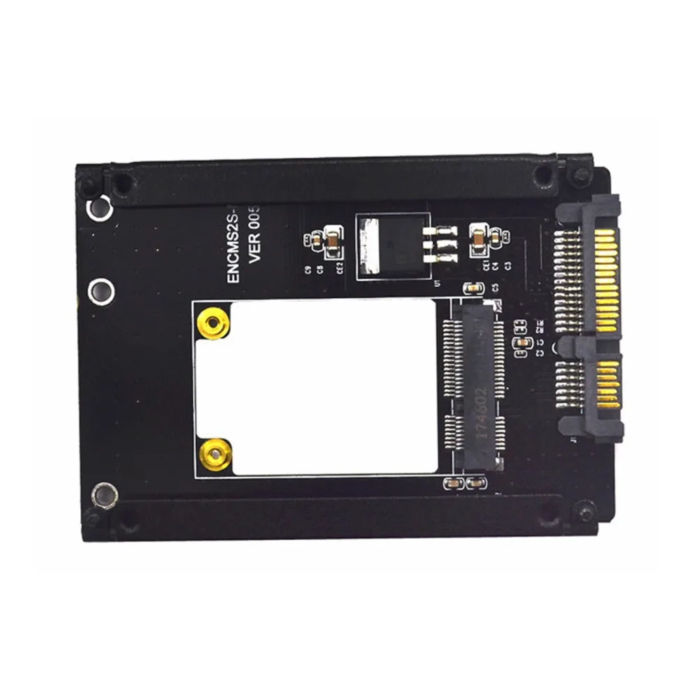AEROFARA mSATA-SATA адаптер настольный minSATA для SATA3.0 22PIN M.2 SSD PCI-E 6 Гбит/с Твердотельный