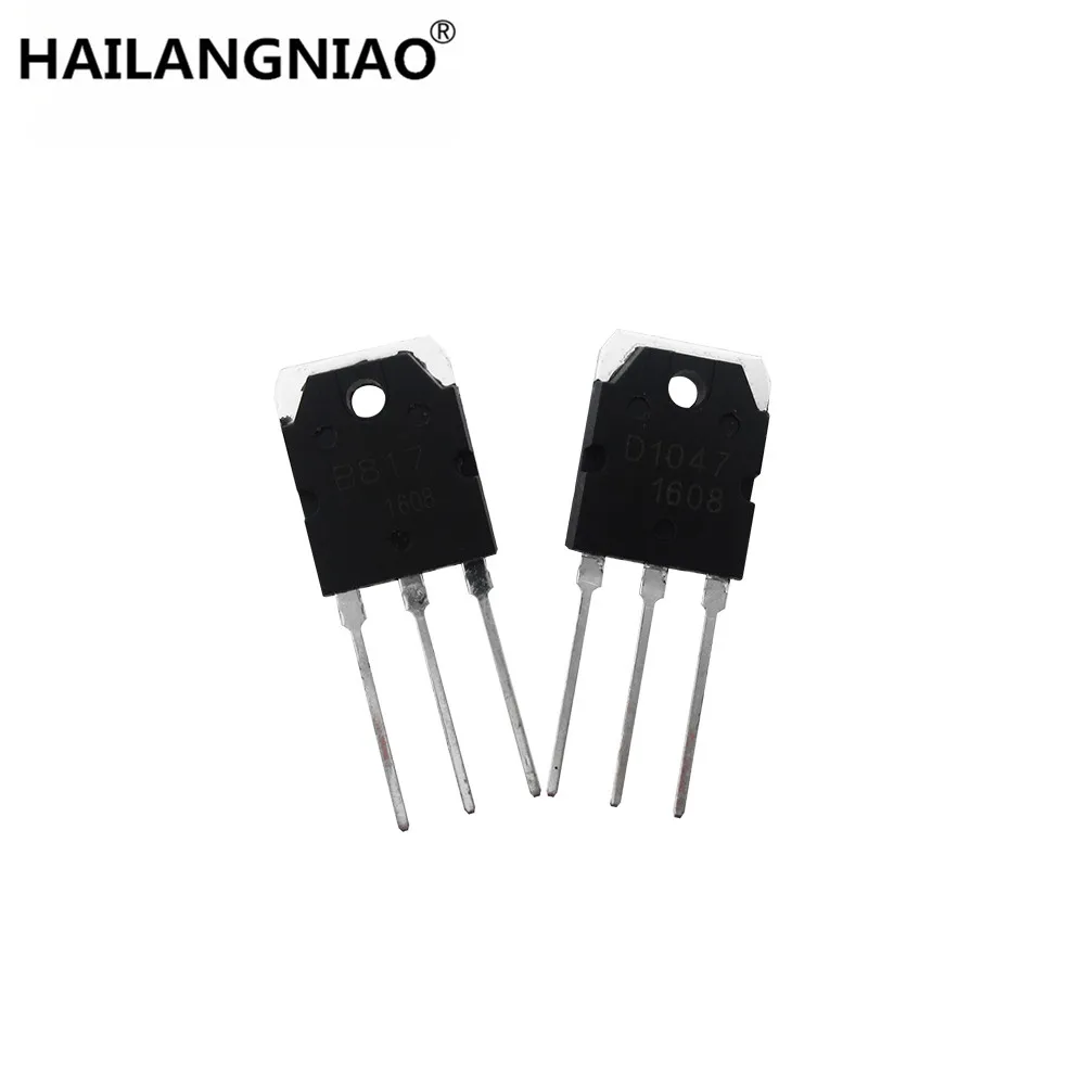 10 пар 2SD1047 и 2SB817 (D1047 B817) Силовые транзисторы|transistor power|transistor b817transistor d1047 |
