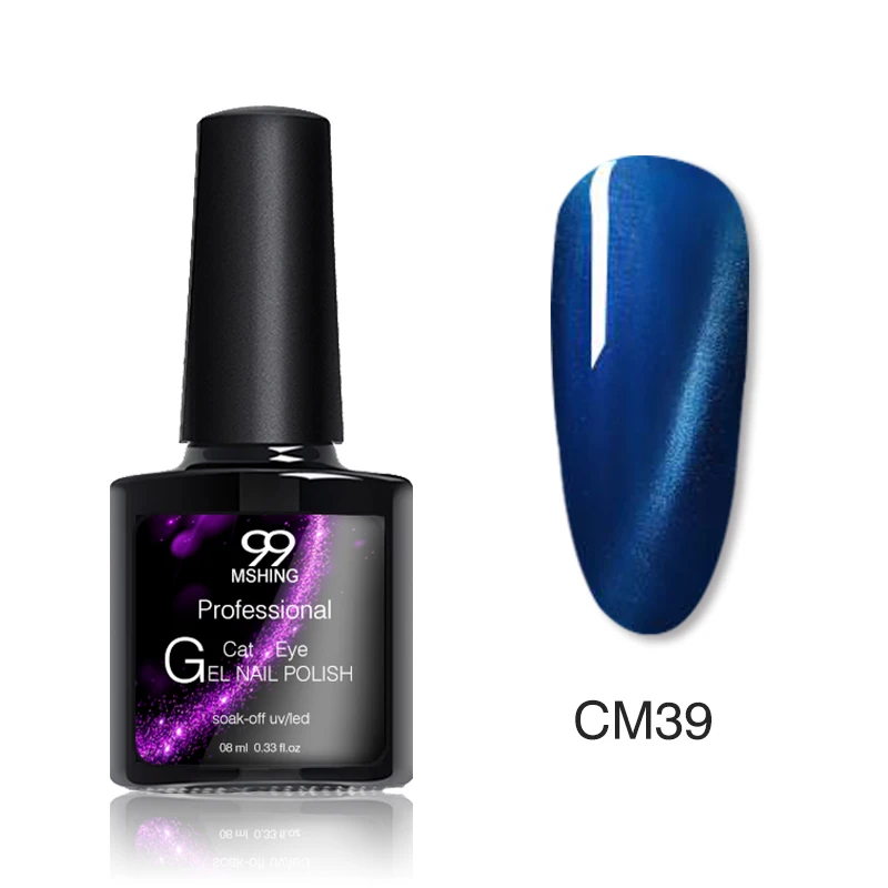 CM39 Mshing99 3D кошачий глаз Гель-лак для ногтей vernis Полупостоянный УФ-лак для маникюрный гель для ногтей праймер верхнее покрытие Гель-лак - Цвет: CM39
