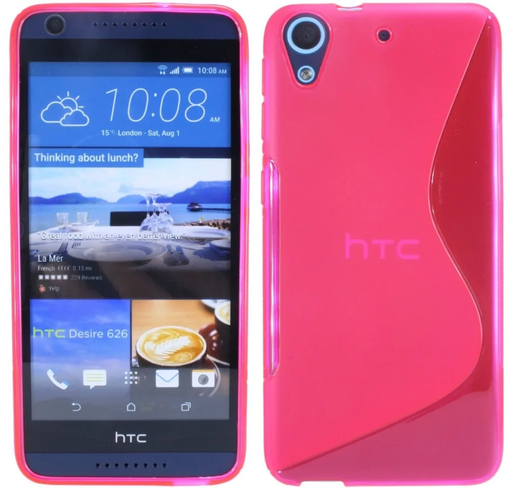 Чехол для htc Desire 626 чехол 626G Dual SIM тонкий нескользящий матовый Мягкий силиконовый