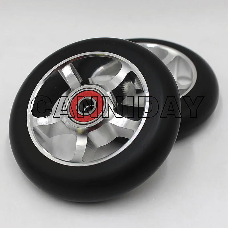 2 шт. 100 мм скутер для трюков в стиле фристайл сменные колеса ступица из