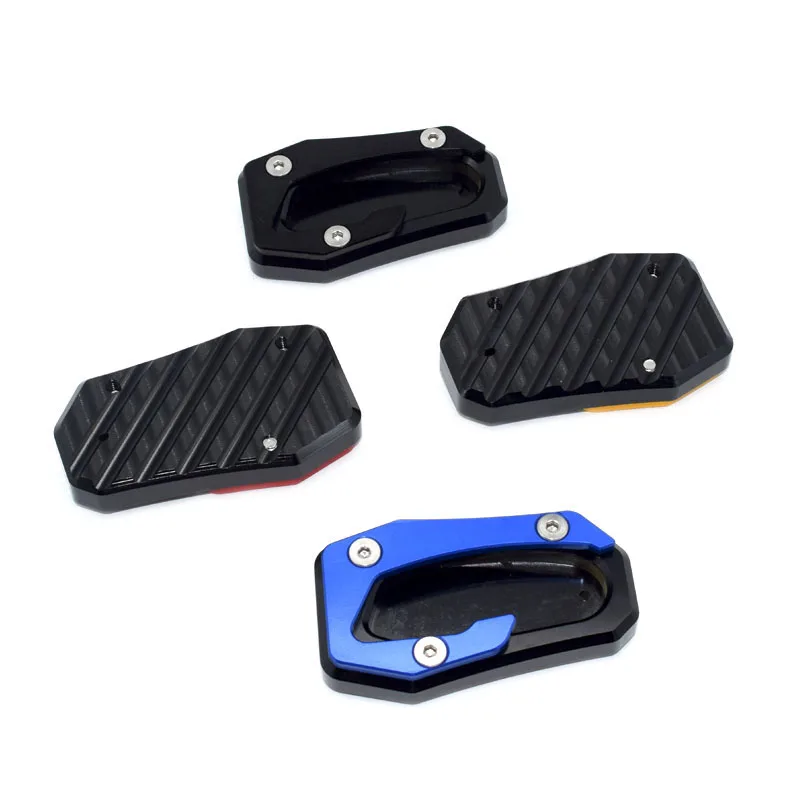 Макси скутер CNC Kickstand боковая подставка удлинитель пластины Pad для Yamaha TMAX530 SX/DX TMAX