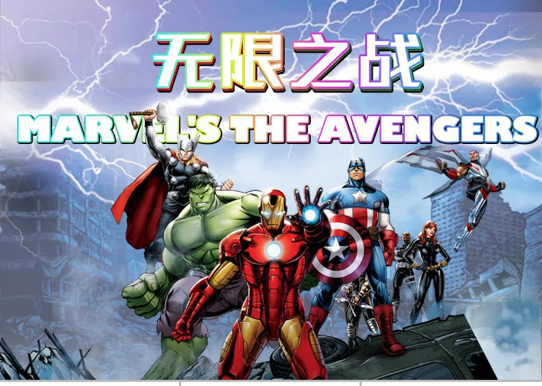 Дисней головоломки Marvel мстители: война бесконечности плакат пазлы бумажные головоломки для детей картины 100 штук в коробке