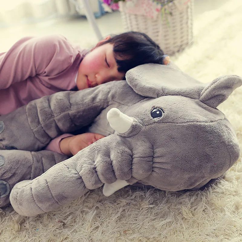 Игрушка плюшевая в виде гигантского слона для сна|pillow sleep|sleeping pillowpillows for sleeping |
