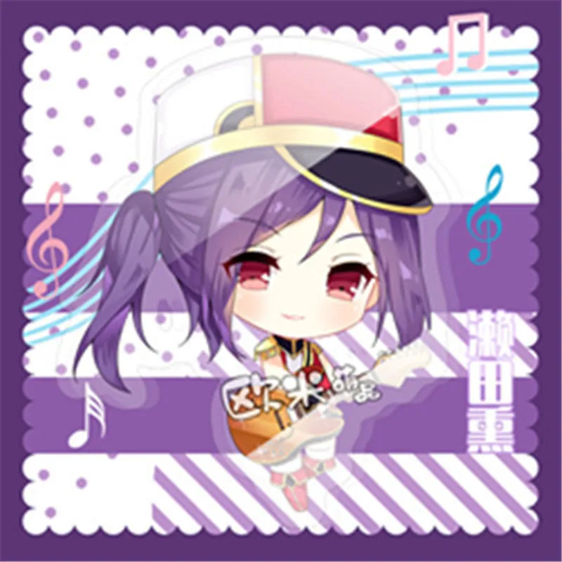 B Аниме BanG Dream! Вечерние повязки для девочек! Rimi Ushigome Saya фигурка на акриловой подставке брелок Хэллоуин косплей стенд фигурка брелок игрушка - Цвет: B