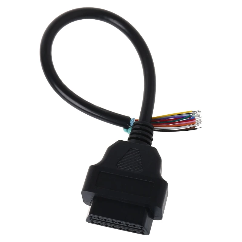 OBD2 16Pin Женский удлинитель открывающийся кабель автомобильный диагностический