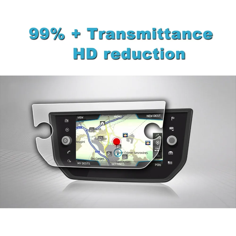 ruiya car screen protector for arona 8 inch 2018 2019 gps navigation touch center display auto interior stickers accessories free global shipping