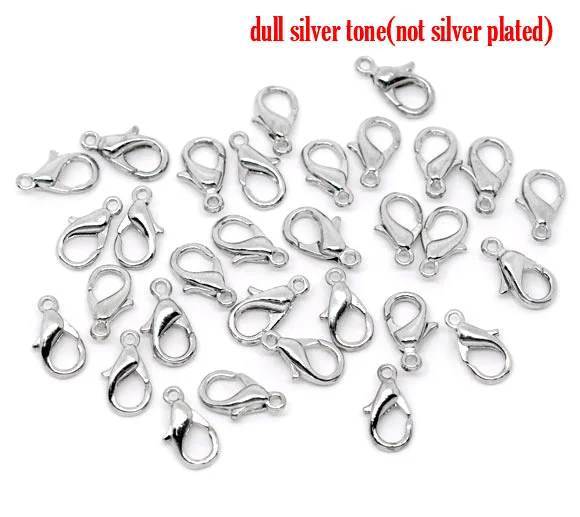 DoreenBeads 100 застежек Лобстер. Браслет-цепочка 12x7 мм (B10178) yiwu | Украшения и аксессуары