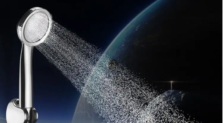 Новая ультратонкая спа душевая головка высокого давления с хромированной