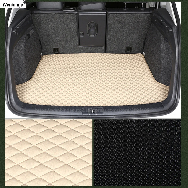 

Автомобильный коврик wenbinge для багажника для всех моделей Toyota c-hr rav4 corolla toyota land cruiser wish yaris, индивидуальный коврик для груза