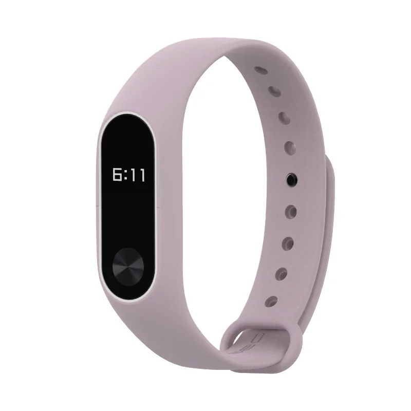 Mijobs Xiaomi Mi Band 2 ремешки для силиконовый ремешок Браслет Ремешок Замена красочные