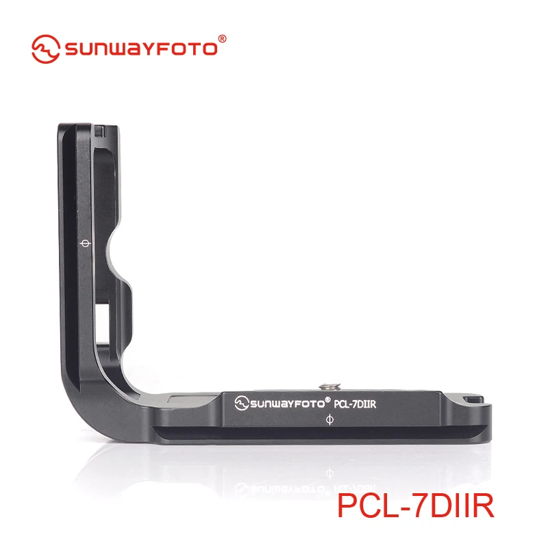 SUNWAYFOTO Custom L кронштейн PCL-7DIIR головка штатива БЫСТРОРАЗЪЕМНАЯ пластина для Canon 7DMK II