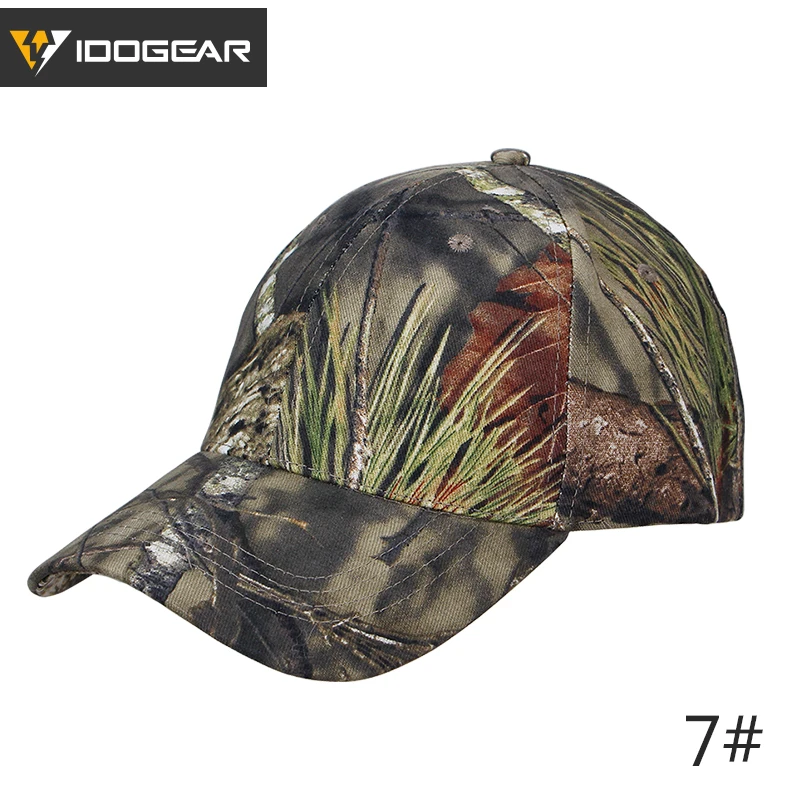 IDOGEAR тактическая бейсбольная кепка для папы шляпа от солнца головные уборы Bionic Camo