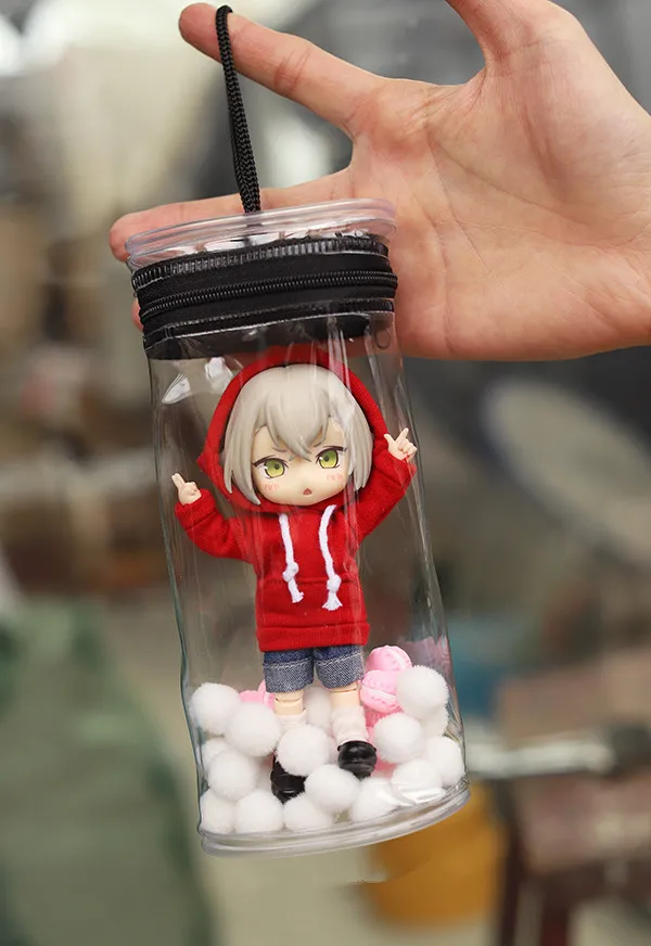 Аксессуары для куклы BJD GSC глиняный человек кукла дорожная сумка прозрачный мешок для хранения складной пылезащитный чехол(без куклы