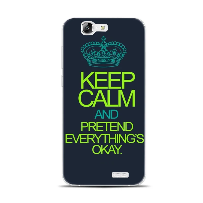 H431 Симпатичные Миньоны Keep Calm Прозрачный Жесткий Тонкий облегающий чехол КРЫШКА