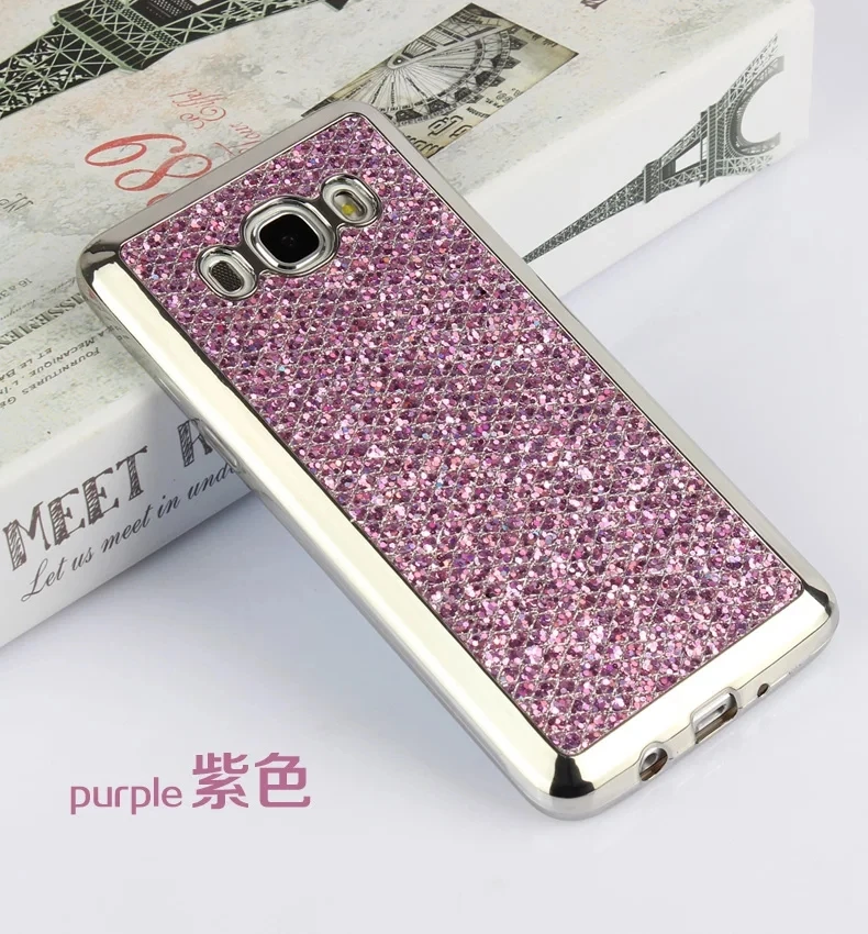 Роскошный блеск Bling ТПУ чехол для Samsung Galaxy J2 J1 Ace J3 J5 J7 2016 J120 j510 j710 core Prime g360 дуэта i9082