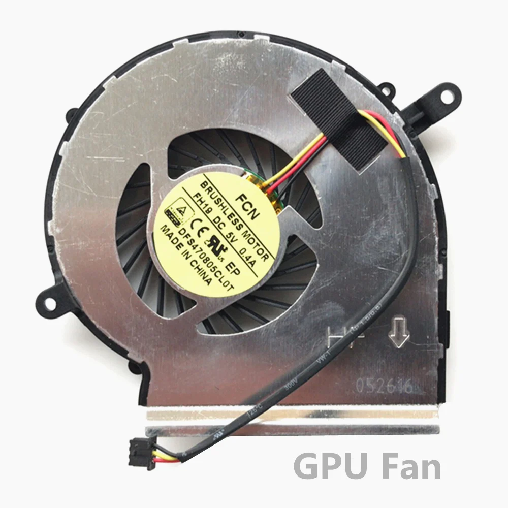 Новый вентилятор охлаждения для MSI GE62 GE72 PE60 PE70 GL62 MS-16J1 MS-16J2 MS-16J5 MS-16J8 MS-1792 MS-16JB MS-1794