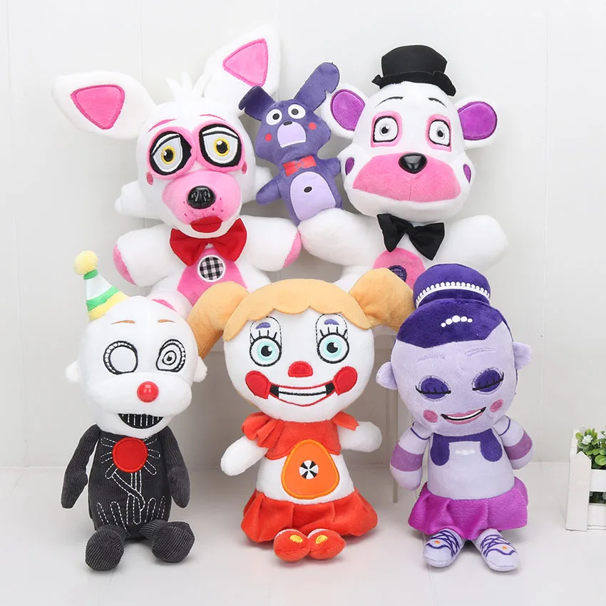 15 см/25 см FNAF плюшевые игрушки Funtime лисица Фредди цирк ребенок эннард сестра
