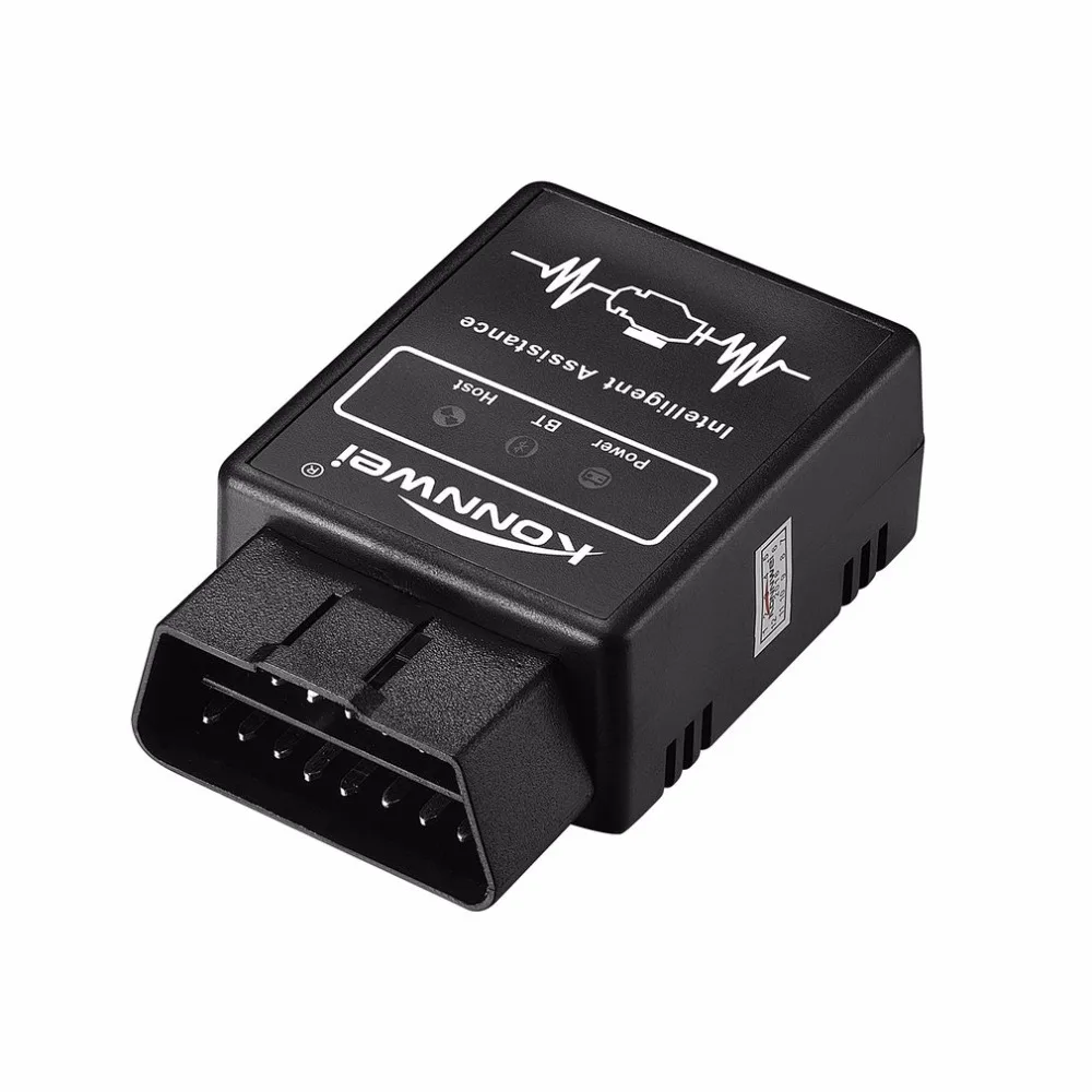 Высокая точность KW912 ELM327 OBD2 Автомобильный прибор для выявления неисправностей