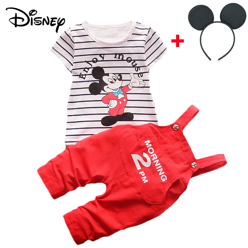 Disney Mickey Frozen Boys Clothes Letter Print Hooded Hoodies + Pants Outfits Kids Bebes Jogging Suits Childrens Tracksuits | Детская