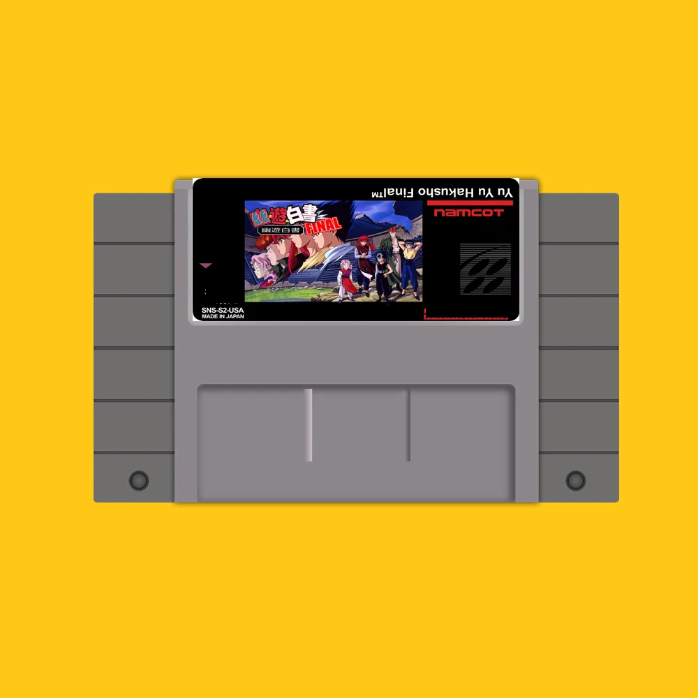 16-битная игровая карта Yu Hakusho для игроков в США NTSC | Электроника