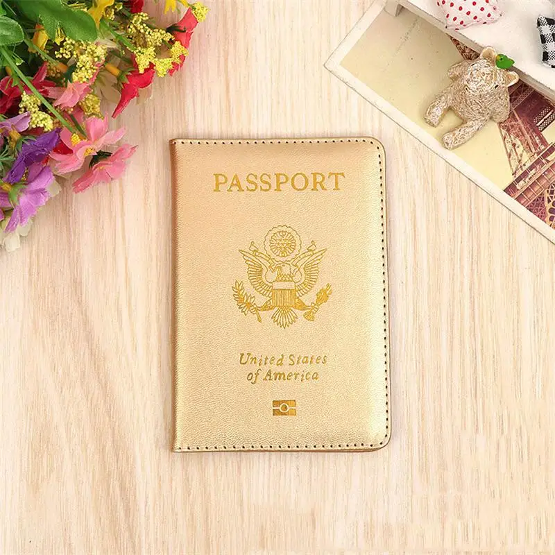 USA Travel Passport Cover Protector Case Business Protective Holder Wallet Document Orgainzer for American | Багаж и сумки