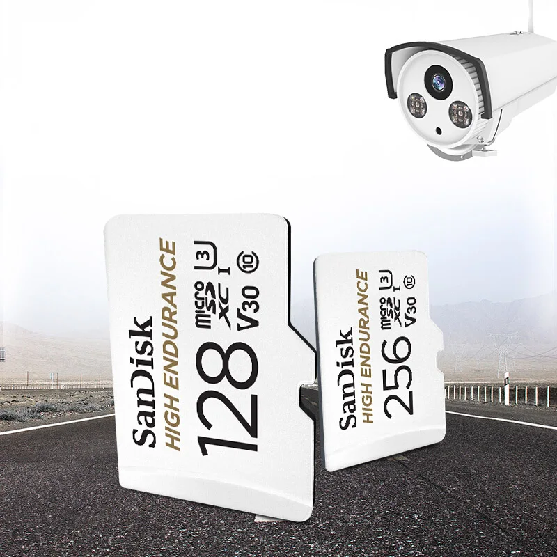 Карта памяти SanDisk высокая выносливость видео мониторинг 32 Гб 64 128 MicroSD карта SDHC/SDXC