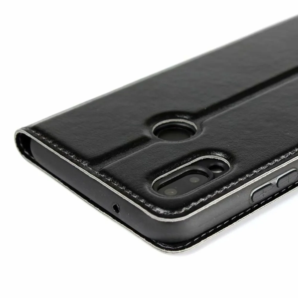 Чехлы для huawei P20 Pro и huawei P20 Lite, чехол-книжка с магнитным окошком и подставкой из искусственной кожи, защитный чехол для смартфона