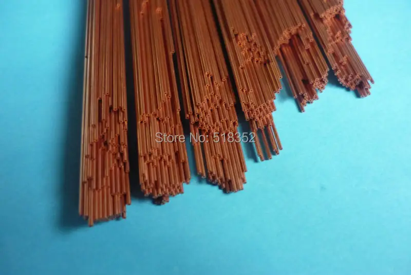 

1.2mmx500mm Single Hole Ziyang Copper Electrode Tube for EDM Drilling Machines