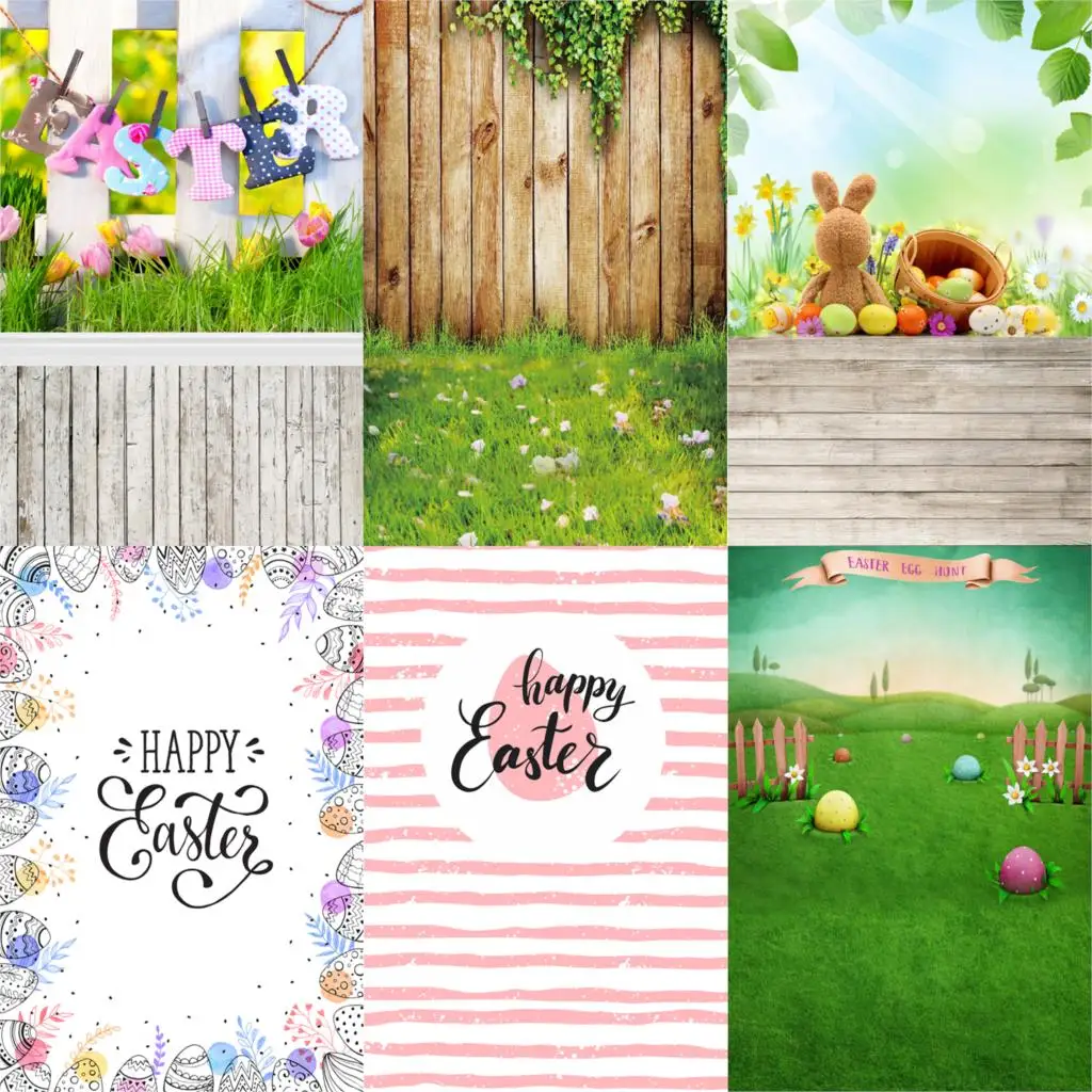 

Easter Background for Photography HUAYI Vinyl Spring Backdrop Studio Pics or Home Party Decor D-145 etc.