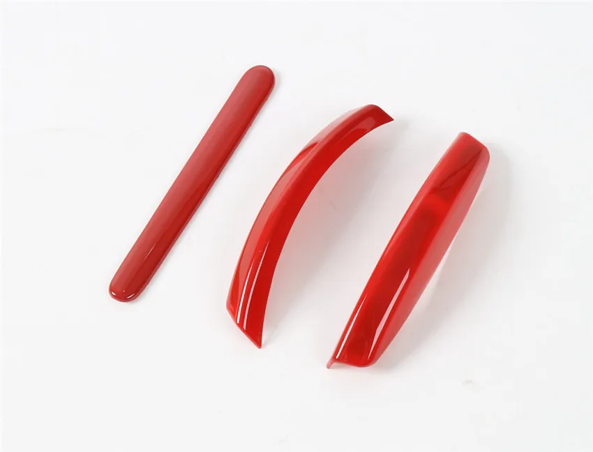 3Pcs/Set ABS Red Car Interior Hand Brake Cover Decoration Trim Sticker Fit For Jeep Wrangler 2011-2016 | Автомобили и мотоциклы