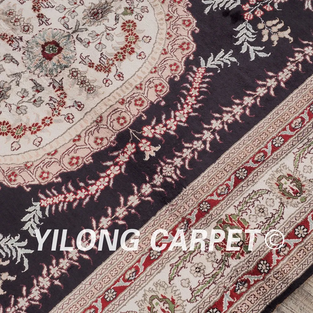 Турецкий Шелковый ковер YILONG 4 'x 6' для продажи изысканный ручной работы с
