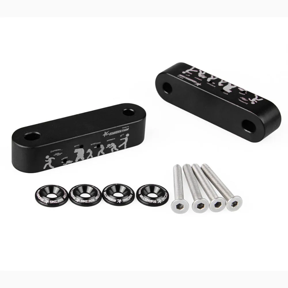 Новый Алюминий гонки Гуд Vent Spacer стояки для Honda Civic 92-95EG/96-00EK | Автомобили и