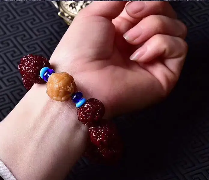 Natural six petal bracelet Bodhi hand string bead 19-20mm | Украшения и аксессуары