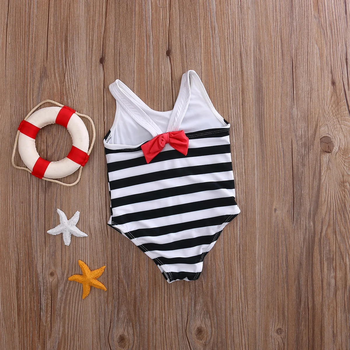 Слитный купальник с кошечкой для купания Новинка лета 2017 детский купальный