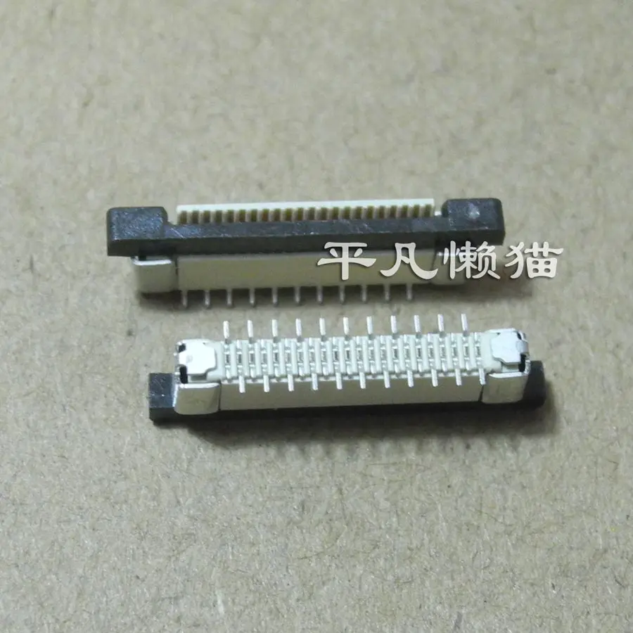 FPC 22 pin 0 5 мм Вертикальная Розетка с блокировкой клавиатуры ноутбука|Компьютерные