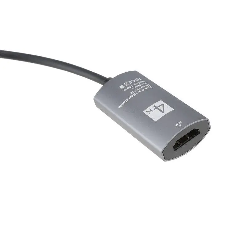 Новый USB C Кабель адаптер Type для 4K HDMI HDTV Samsung S9 Note 8 Macbook Pro DOM668|Кабели передачи