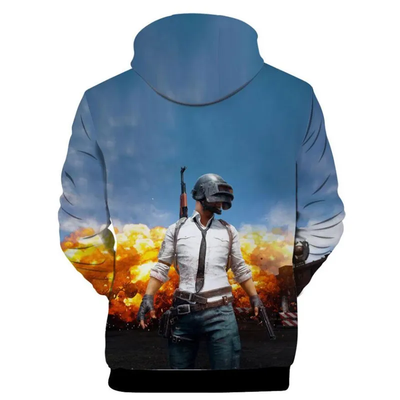 PLAYERUNKNOWN'S BATTLEGROUNDS косплей 3D Pubg игра персонаж спортивная толстовка мужская и женская спортивная одежда новая одежда