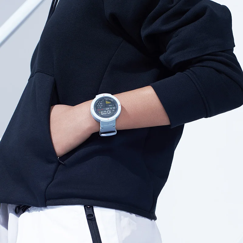 Xiaomi Amazfit Verge английская версия Смарт-часы 1 3 дюймов AMOLED экран набор и ответ на