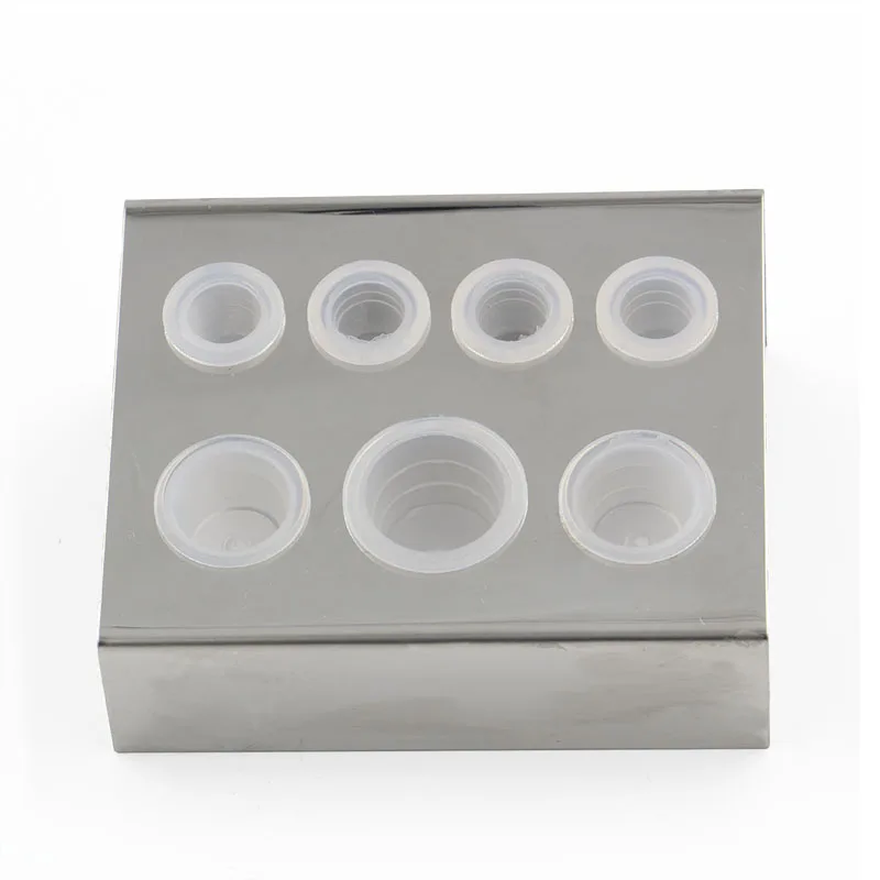 2 шт. чернил для татуажа подстаканник 7 отверстий пигмент подставка татуировки