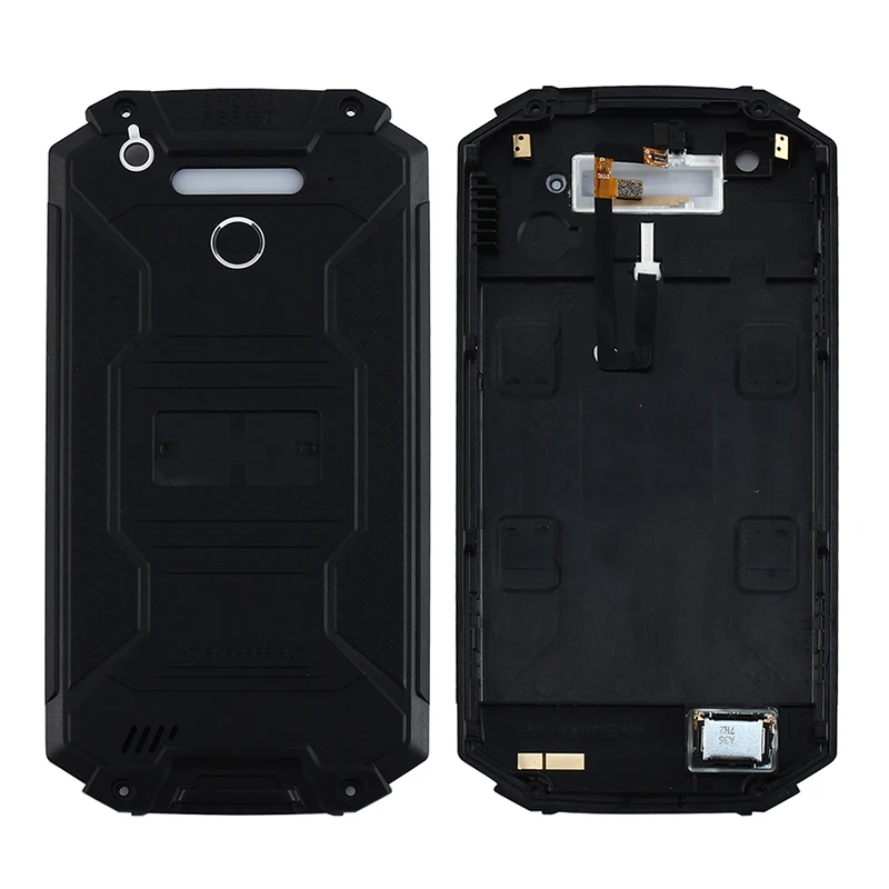 Alesser For Oukitel K10000 Max Battery Cover With Radiating Film Replacement Slim Protective Bateria Case |