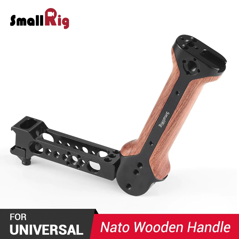 SmallRig DSLR камера рукоятка для DJI Ronin S/для Zhiyun Crane 2/для Moza Air 2 Gimbal BSS2340 деревянная ручка камеры