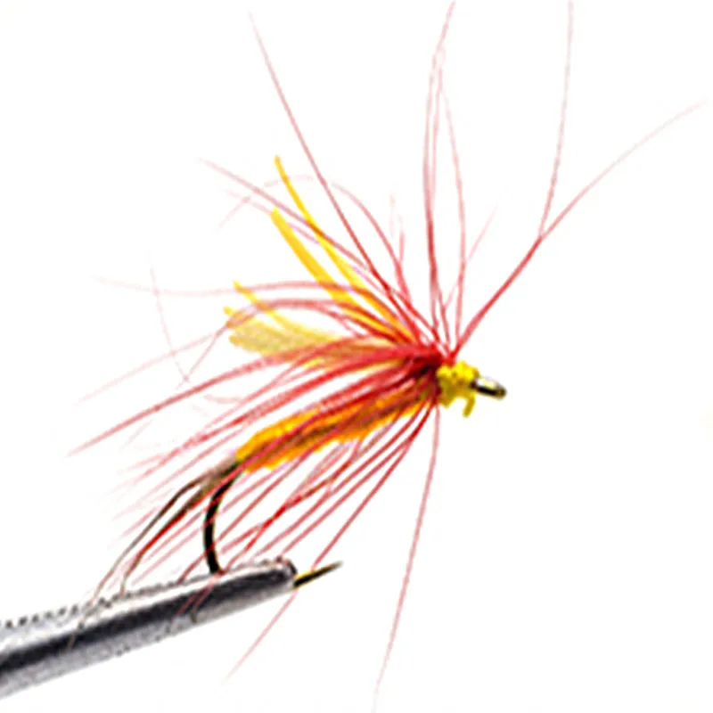 10 шт./лот Сухой Fly Лосось сухие мушки Рыбная ловля приманку множество насекомых