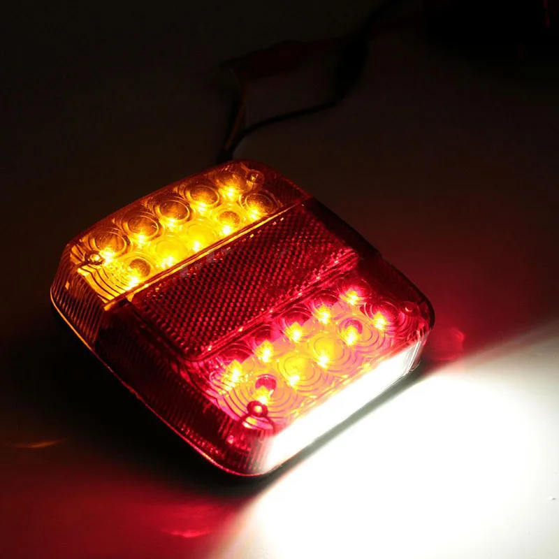 Пластина лампы номер свет тормоз бег поворотник трейлер хвостовая часть