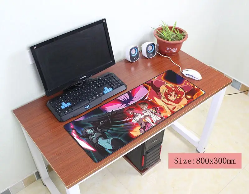 Коврик для мыши dxd для средней школы 800x300 мм коврик для мыши notbook коврик для мыши милый игровой коврик для мыши геймер для большой клавиатуры коврики для мыши - Цвет: size 800x300x2mm