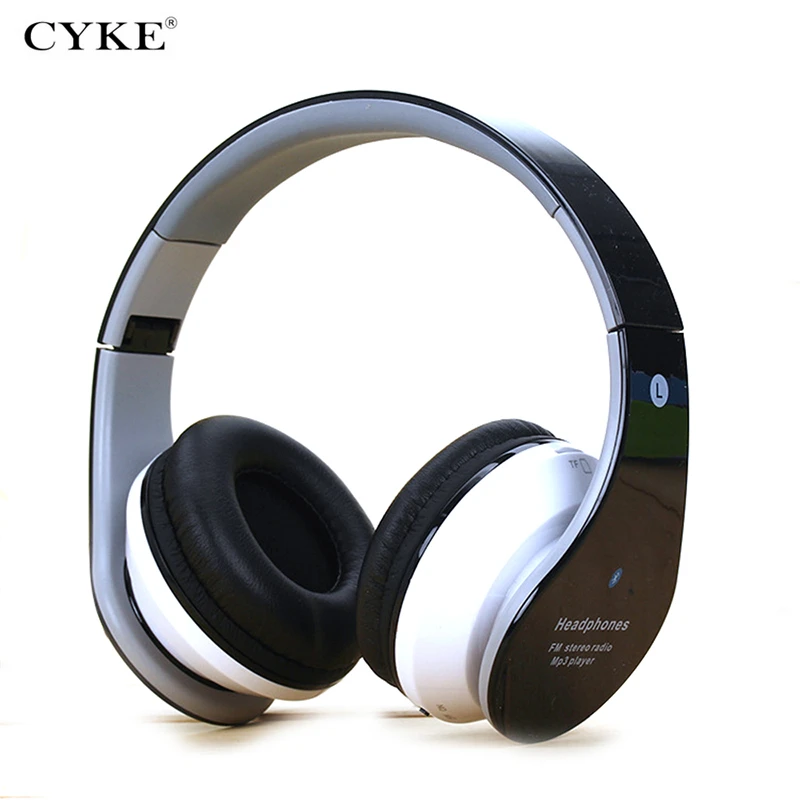 Cyke Беспроводной Bluetooth Портативный Складные Наушники Hi-Fi бас стерео гарнитура