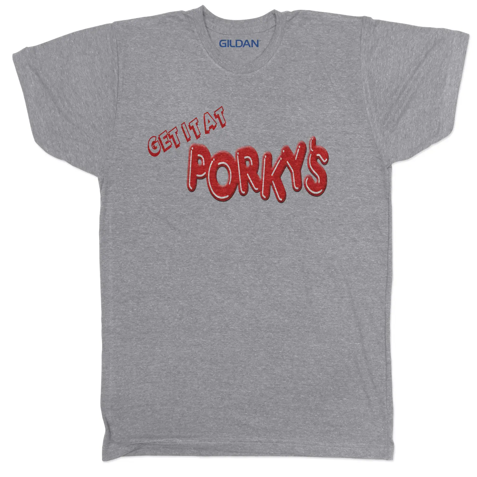 Классическая футболка Porkys Porky's в стиле 80-х с комедией фильмом США забавным Tumblr