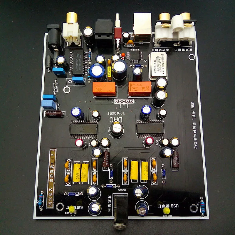 USB декодер DAC волокно коаксиальный декодирование OTG двойной параллельный TDA1305T компьютер внешняя температура аудио карта T0397