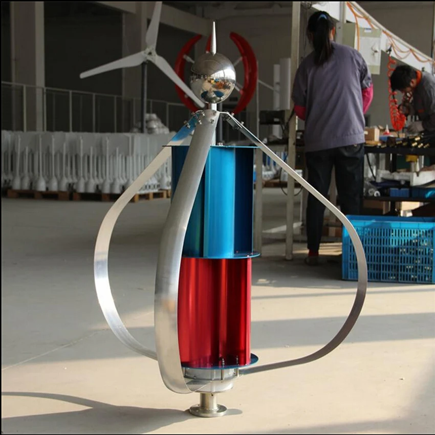 Vertical Axis Wind Generator Max.Power 310W Turbine 12V/24V Small Power Generators N-300S | Обустройство дома