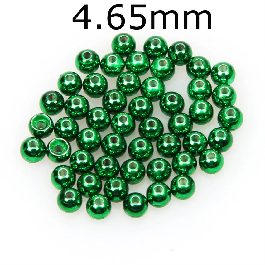 4.65G 100 шт. вольфрамовые шарики для ловли нахлыстом с головкой Нимфы, вольфрамовые шарики для ловли нахлыстом, материал для связывания и аксессуары - Цвет: 4.65G
